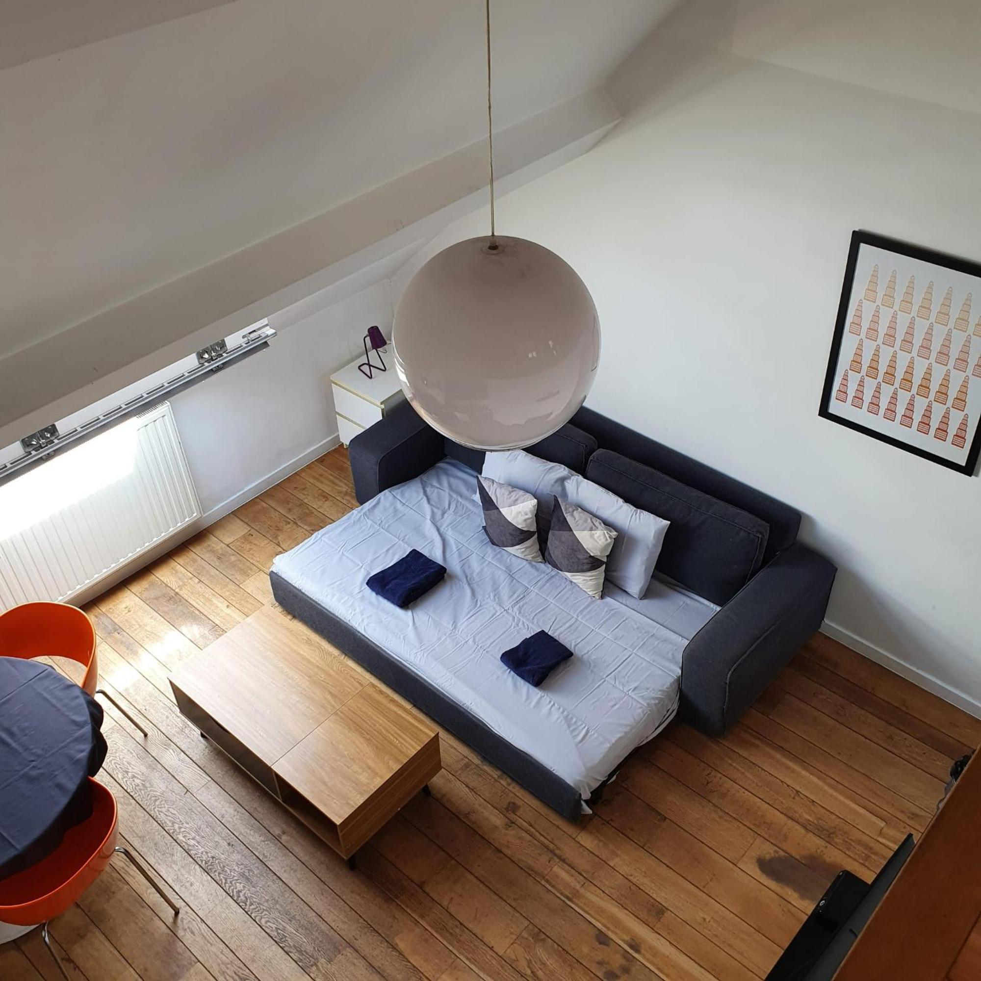 Penthouse Duplex Cosy 2 Chambres Au Coeur De Bruxelles Exterior photo